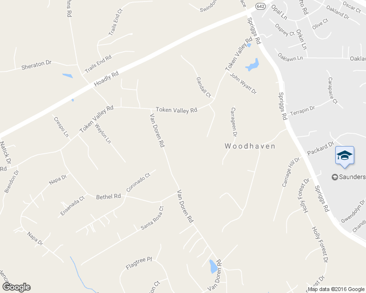 map of restaurants, bars, coffee shops, grocery stores, and more near 13651 Van Doren Road in Manassas