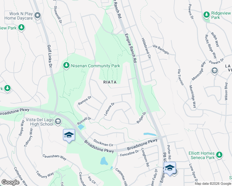 map of restaurants, bars, coffee shops, grocery stores, and more near 2081 Tracy Court in Folsom