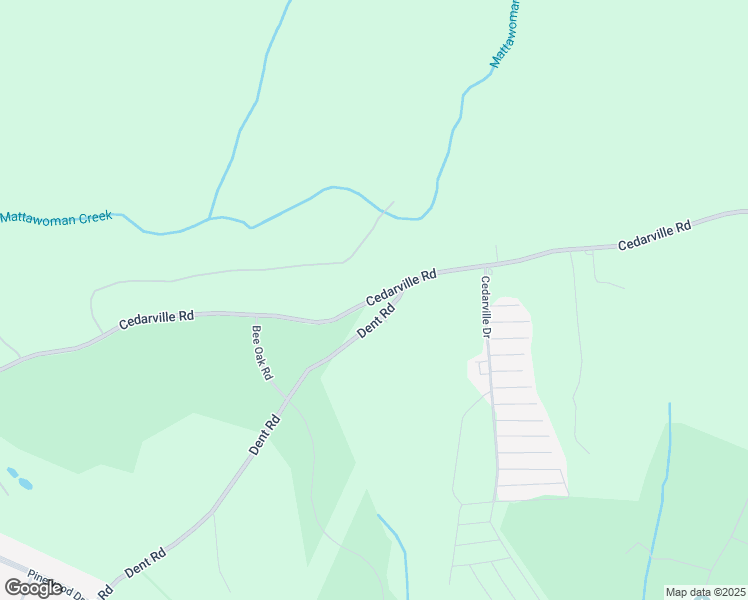 map of restaurants, bars, coffee shops, grocery stores, and more near 9946 Cedarville Road in Brandywine