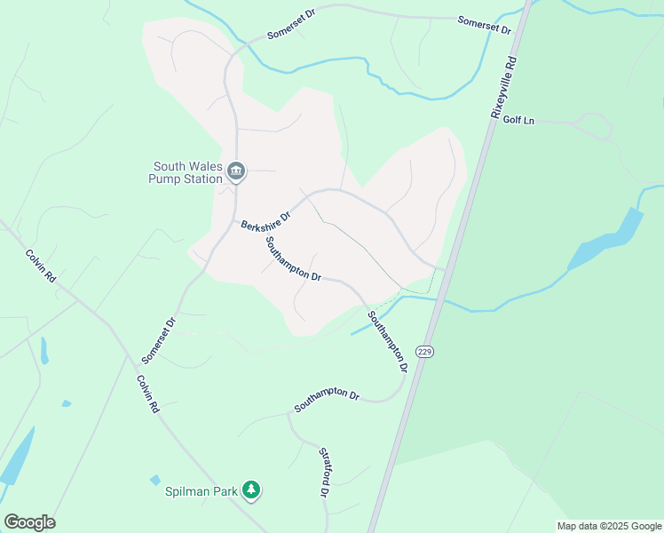 map of restaurants, bars, coffee shops, grocery stores, and more near 3143 Southampton Drive in Jeffersonton