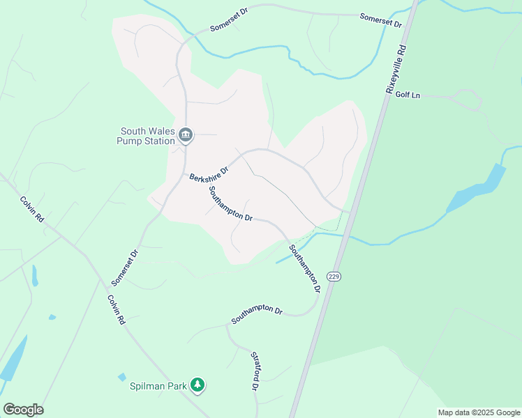 map of restaurants, bars, coffee shops, grocery stores, and more near 3143 Southampton Drive in Jeffersonton