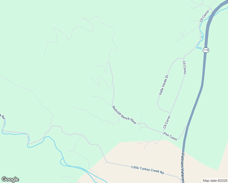 map of restaurants, bars, coffee shops, grocery stores, and more near Redcliff Ranch View in El Paso County