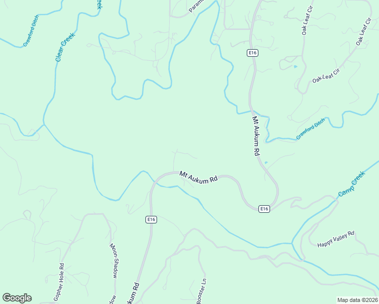 map of restaurants, bars, coffee shops, grocery stores, and more near 5632 Mount Aukum Road in Somerset