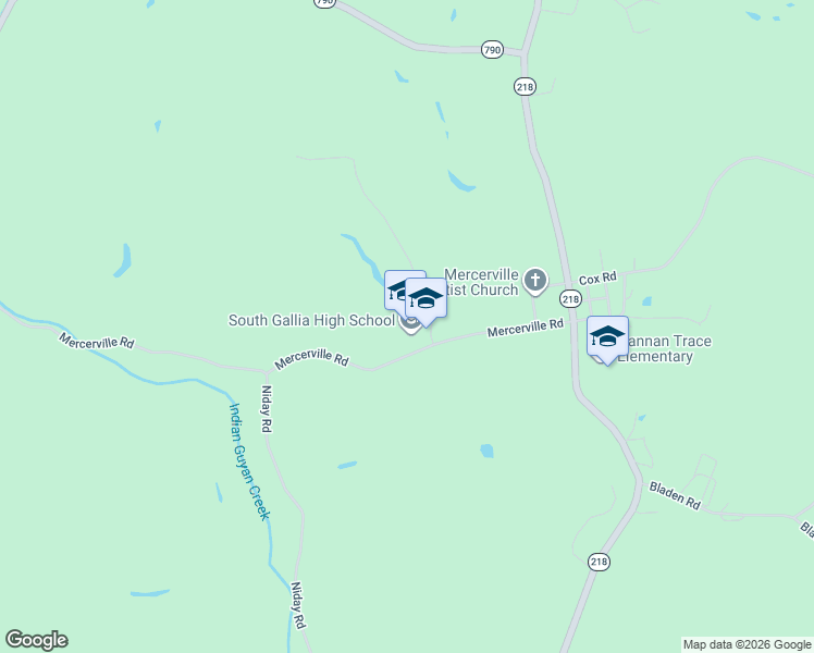 map of restaurants, bars, coffee shops, grocery stores, and more near 55 rebel Drive in Crown City