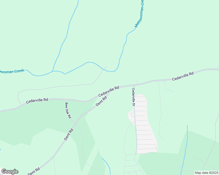 map of restaurants, bars, coffee shops, grocery stores, and more near 10500 Cedarville Road in Brandywine