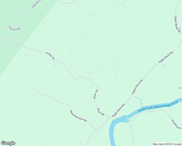 map of restaurants, bars, coffee shops, grocery stores, and more near 382 Cross Creek Road in Luray