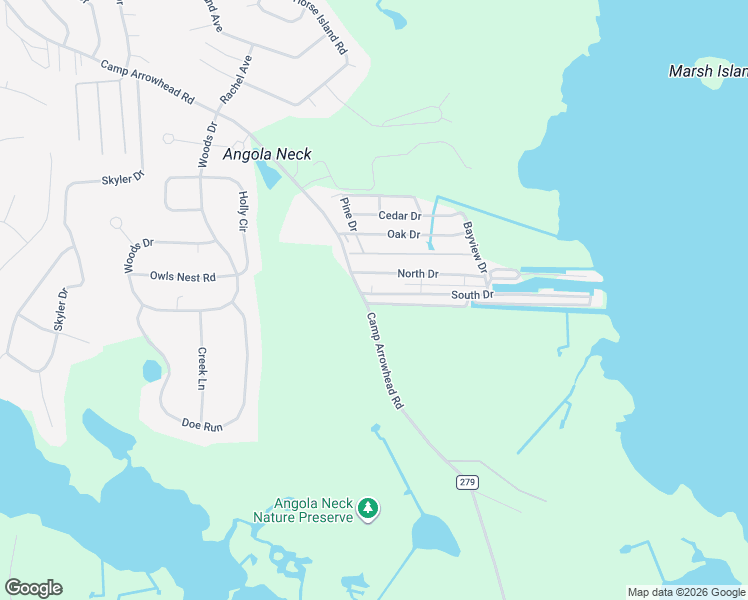 map of restaurants, bars, coffee shops, grocery stores, and more near 34930 South Drive in Lewes