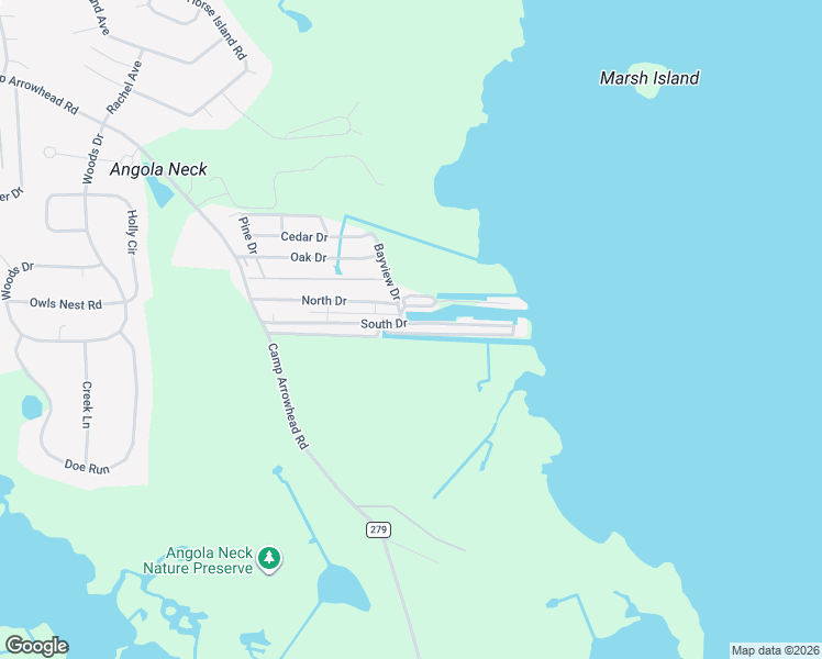 map of restaurants, bars, coffee shops, grocery stores, and more near 35080 South Drive in Lewes