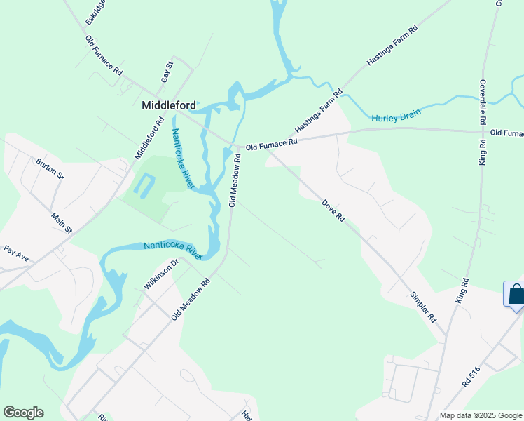 map of restaurants, bars, coffee shops, grocery stores, and more near 10886 Pit Road in Seaford