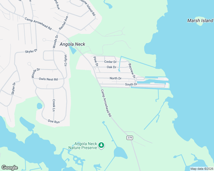 map of restaurants, bars, coffee shops, grocery stores, and more near 34930 South Drive in Lewes