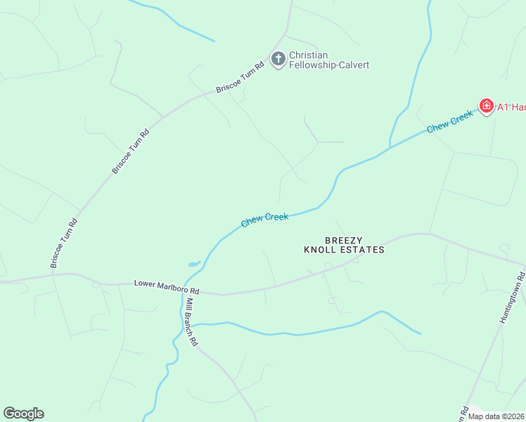 map of restaurants, bars, coffee shops, grocery stores, and more near 6755 Bayberry Crossing in Owings