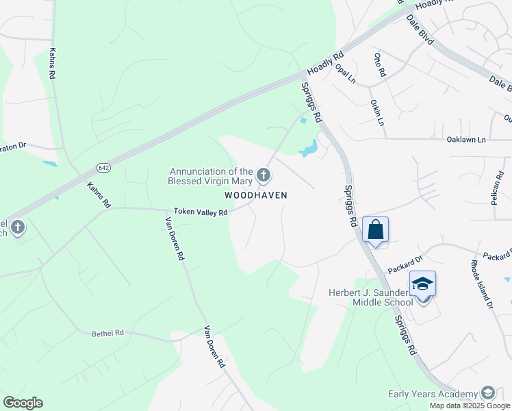 map of restaurants, bars, coffee shops, grocery stores, and more near 13501 Zachary Taylor Court in Manassas