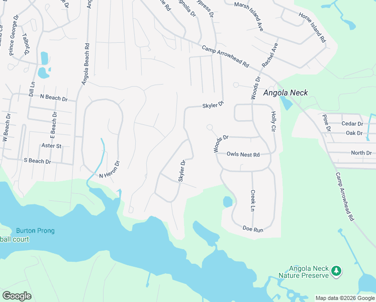 map of restaurants, bars, coffee shops, grocery stores, and more near 34436 Skyler Drive in Lewes