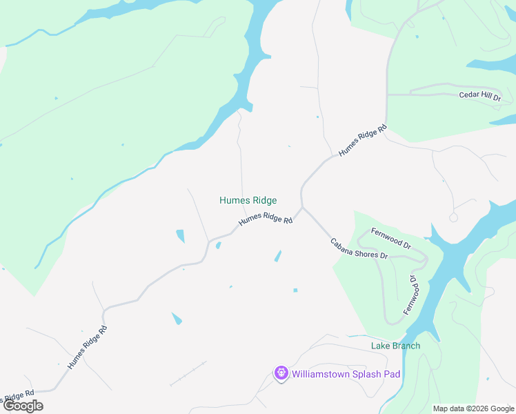 map of restaurants, bars, coffee shops, grocery stores, and more near 804 Humes Ridge Road in Williamstown