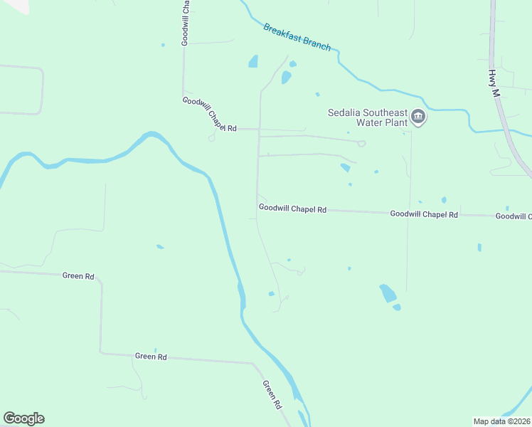 map of restaurants, bars, coffee shops, grocery stores, and more near 28721-28801 Goodwill Chapel Road in Sedalia