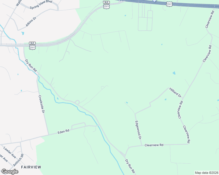 map of restaurants, bars, coffee shops, grocery stores, and more near 336 Winkler Road in Luray