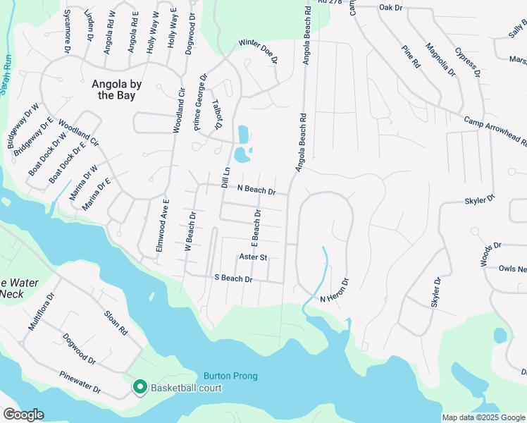 map of restaurants, bars, coffee shops, grocery stores, and more near 33508 Daisy Street in Lewes