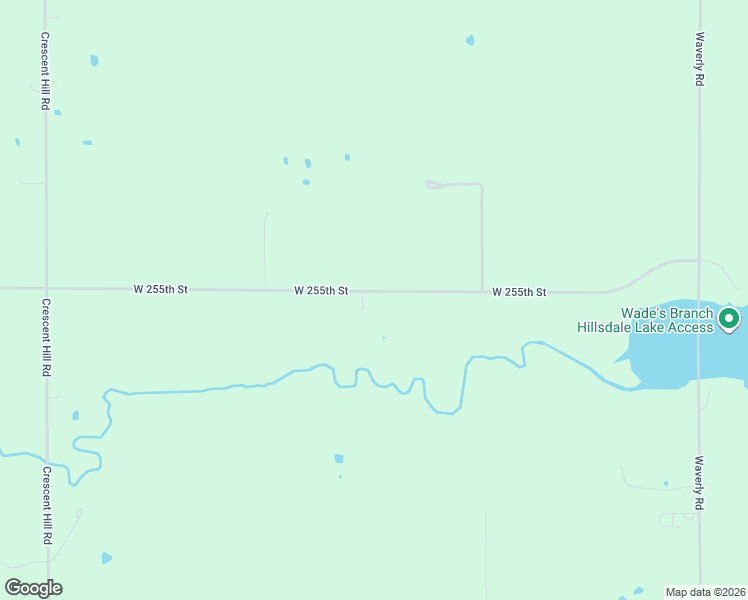 map of restaurants, bars, coffee shops, grocery stores, and more near 32345 West 255th Street in Paola