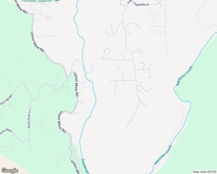 map of restaurants, bars, coffee shops, grocery stores, and more near 5901 Cerrito Road in Diamond Springs