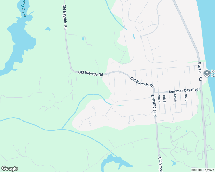 map of restaurants, bars, coffee shops, grocery stores, and more near 6520 18th Street in Chesapeake Beach