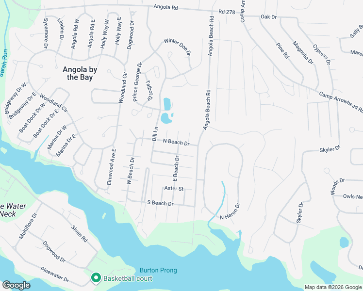 map of restaurants, bars, coffee shops, grocery stores, and more near 33528 Daisy Street in Lewes