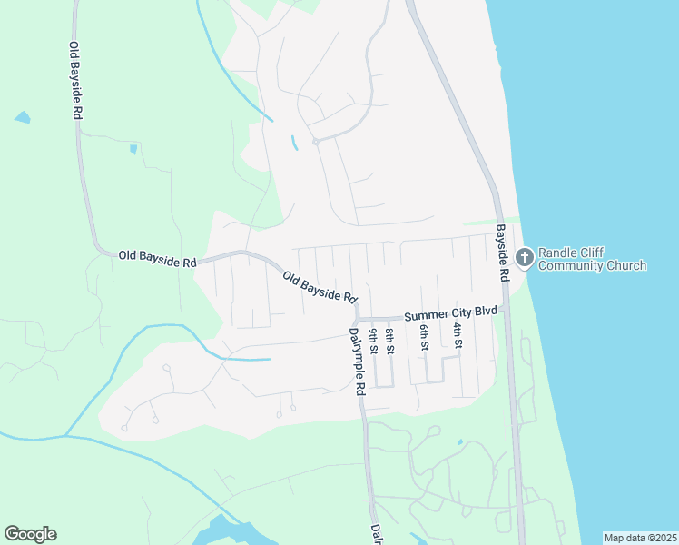 map of restaurants, bars, coffee shops, grocery stores, and more near 6571 11th Street in Chesapeake Beach