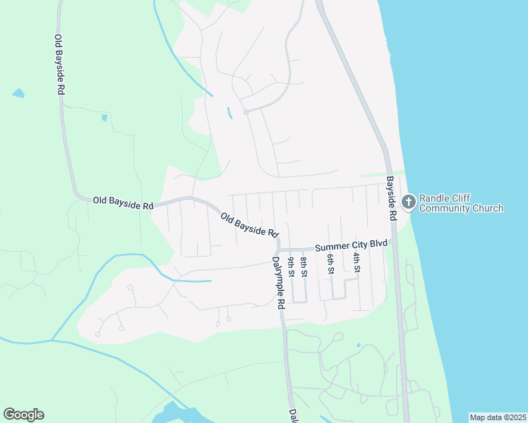 map of restaurants, bars, coffee shops, grocery stores, and more near 6571 11th Street in Chesapeake Beach