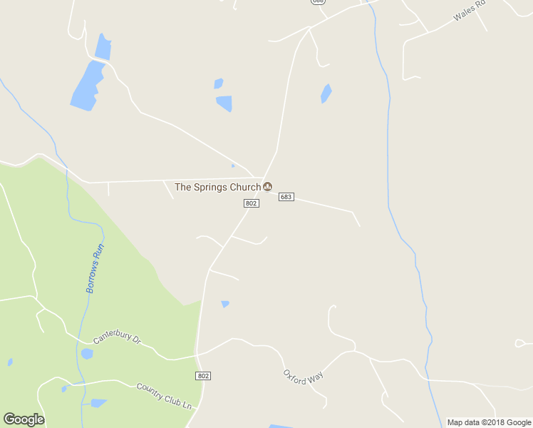 map of restaurants, bars, coffee shops, grocery stores, and more near 9329 Springs Road in Warrenton