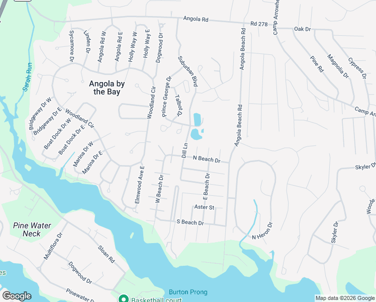 map of restaurants, bars, coffee shops, grocery stores, and more near 23351 Dill Lane in Lewes
