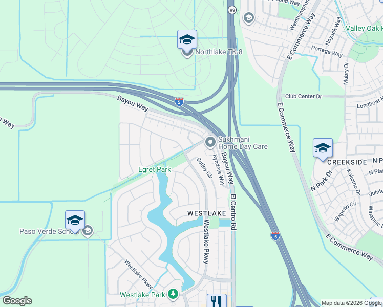 map of restaurants, bars, coffee shops, grocery stores, and more near 3520 Callison Drive in Sacramento