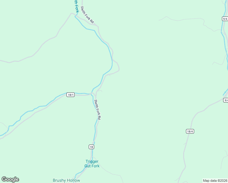 map of restaurants, bars, coffee shops, grocery stores, and more near 3420 Sleith Fork Road in Frametown