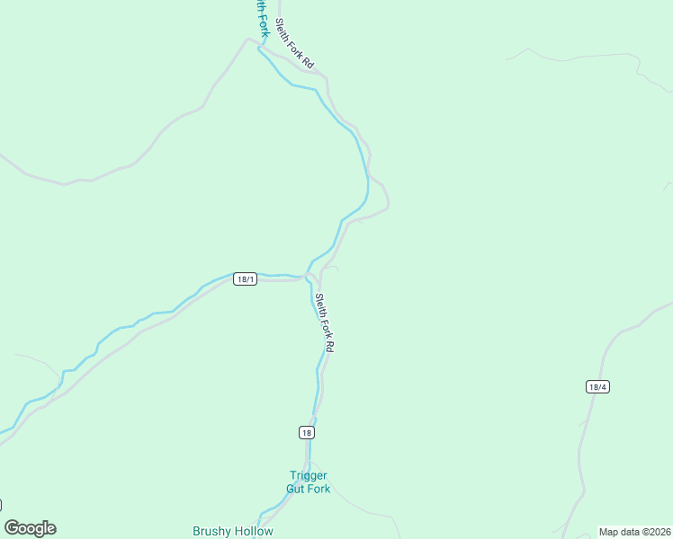 map of restaurants, bars, coffee shops, grocery stores, and more near 3420 Sleith Fork Road in Frametown