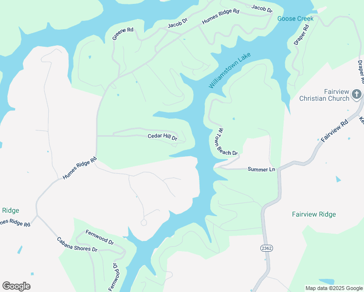 map of restaurants, bars, coffee shops, grocery stores, and more near 106 Stoney Ridge Court in Williamstown