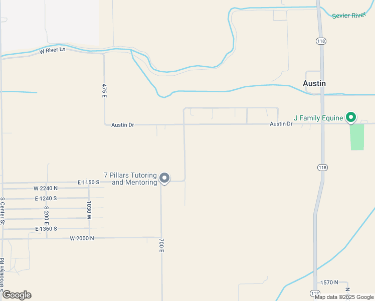 map of restaurants, bars, coffee shops, grocery stores, and more near 1025 South 800 East in Elsinore