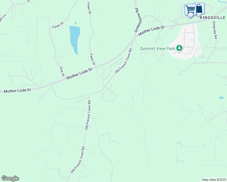 map of restaurants, bars, coffee shops, grocery stores, and more near 4700 Old French Town Road in Shingle Springs