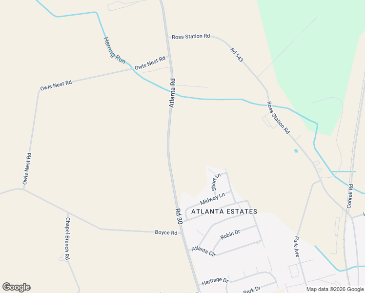 map of restaurants, bars, coffee shops, grocery stores, and more near 22689 Atlanta Road in Seaford