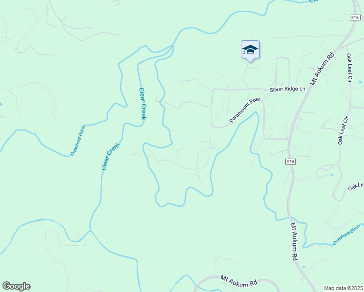 map of restaurants, bars, coffee shops, grocery stores, and more near 5969 Silver Ridge Lane in Placerville