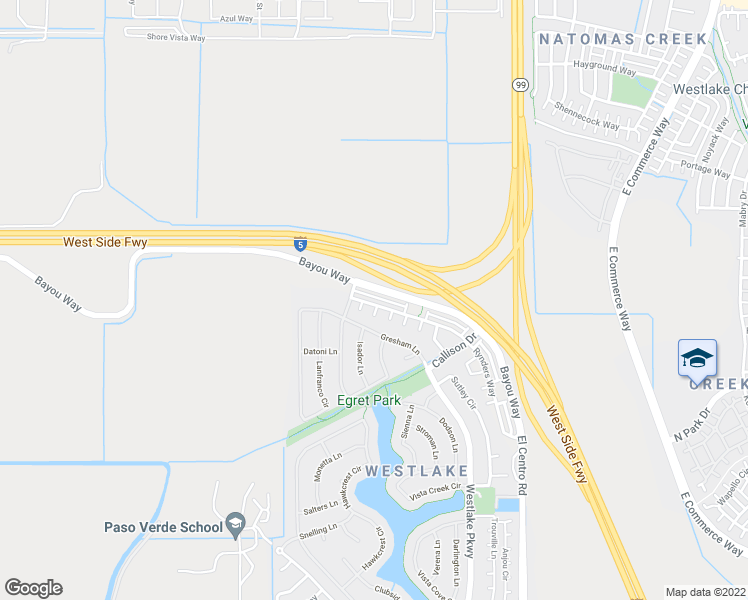 map of restaurants, bars, coffee shops, grocery stores, and more near 3751 Rynders Way in Sacramento