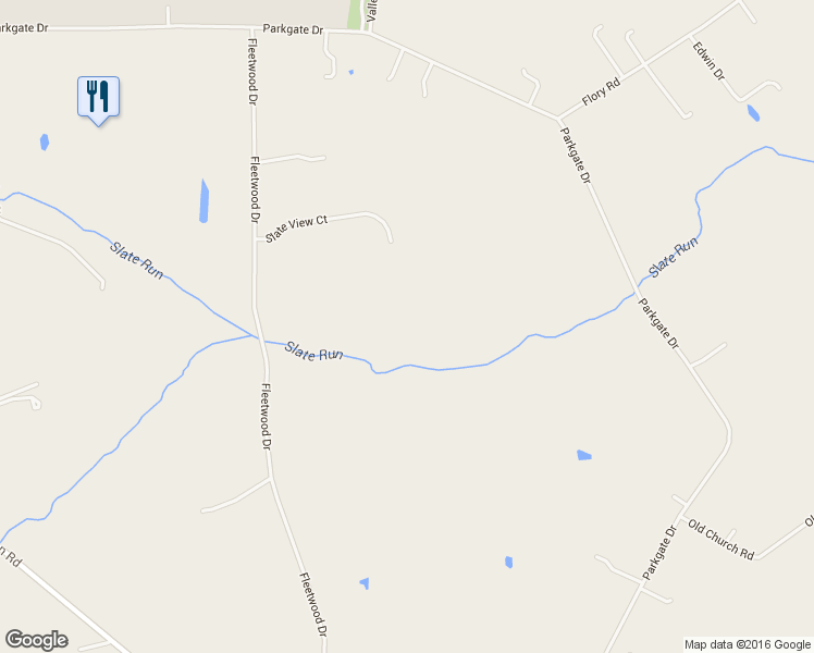 map of restaurants, bars, coffee shops, grocery stores, and more near 11201 Slate View Court in Nokesville
