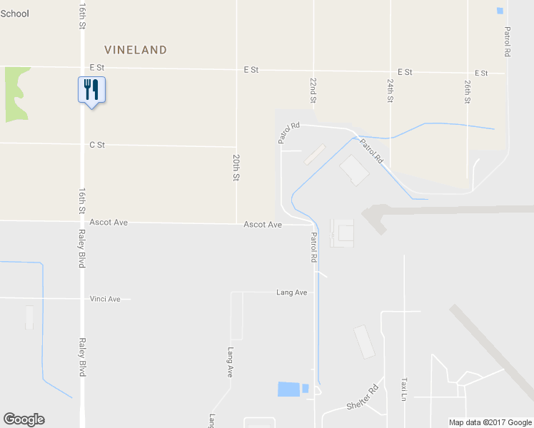 map of restaurants, bars, coffee shops, grocery stores, and more near 5632 20th Street in Rio Linda