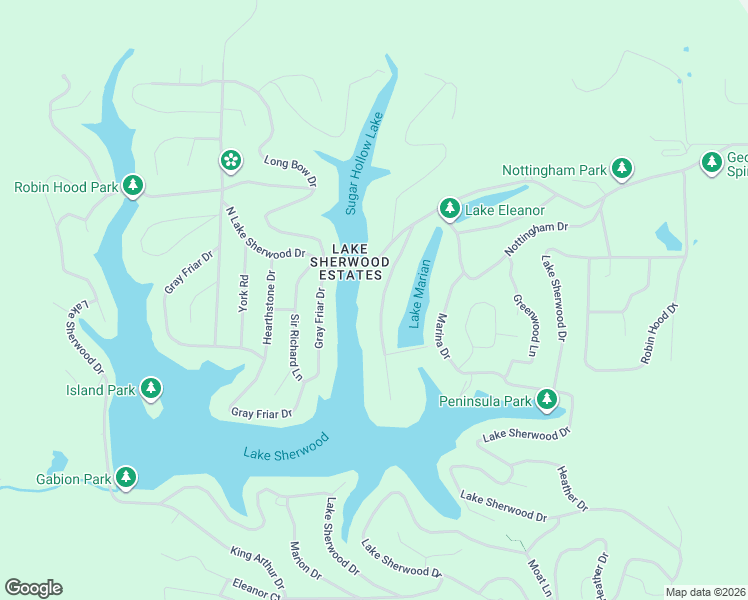 map of restaurants, bars, coffee shops, grocery stores, and more near 181 South Kings Road in Marthasville