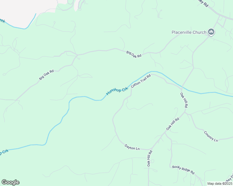 map of restaurants, bars, coffee shops, grocery stores, and more near 1555 Dayton Lane in Placerville