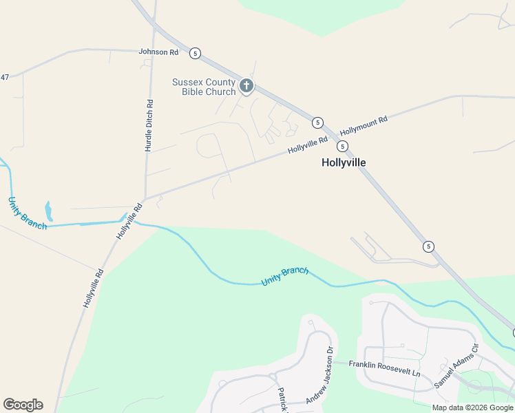 map of restaurants, bars, coffee shops, grocery stores, and more near in Hollyville