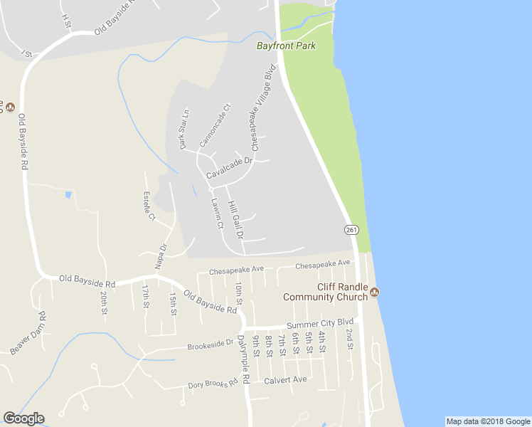 map of restaurants, bars, coffee shops, grocery stores, and more near 6925 Donau Court in Chesapeake Beach
