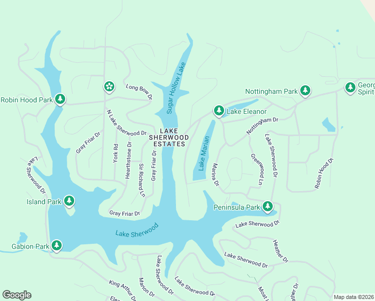 map of restaurants, bars, coffee shops, grocery stores, and more near 181 South Kings Road in Marthasville