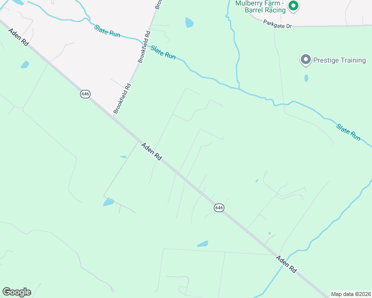 map of restaurants, bars, coffee shops, grocery stores, and more near 13113 Aden Rd in Nokesville