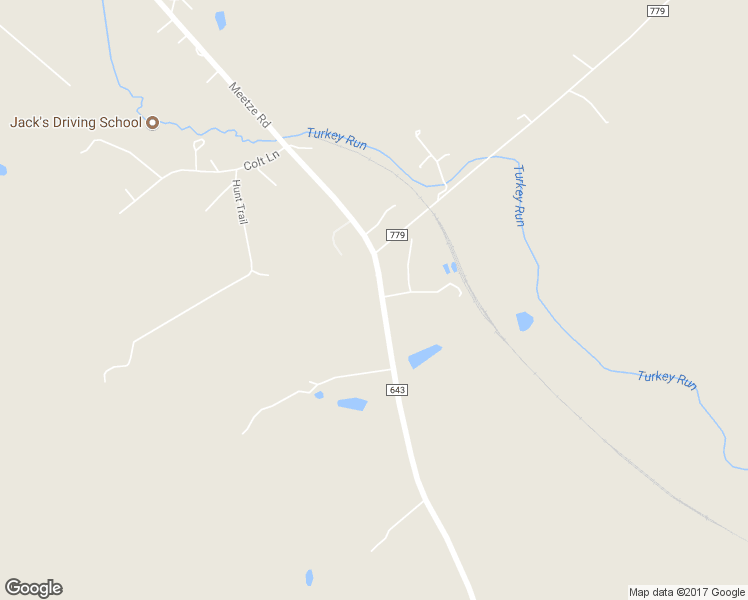 map of restaurants, bars, coffee shops, grocery stores, and more near 8942 Meetze Road in Warrenton