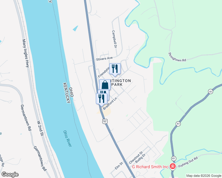 map of restaurants, bars, coffee shops, grocery stores, and more near 1650 Braeburn Road in Aberdeen