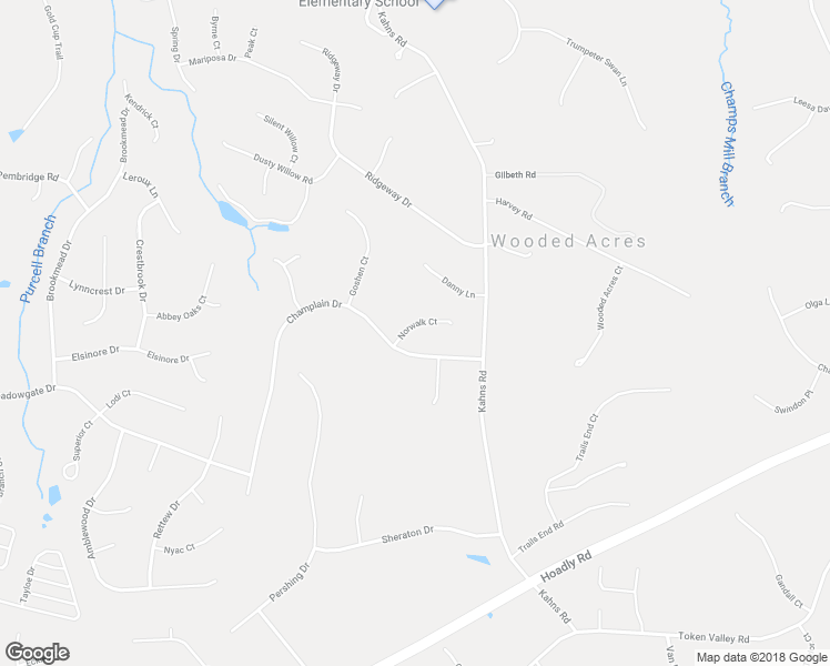 map of restaurants, bars, coffee shops, grocery stores, and more near 7430 Norwalk Court in Manassas