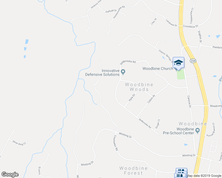 map of restaurants, bars, coffee shops, grocery stores, and more near 8040 Stillbrooke Road in Manassas